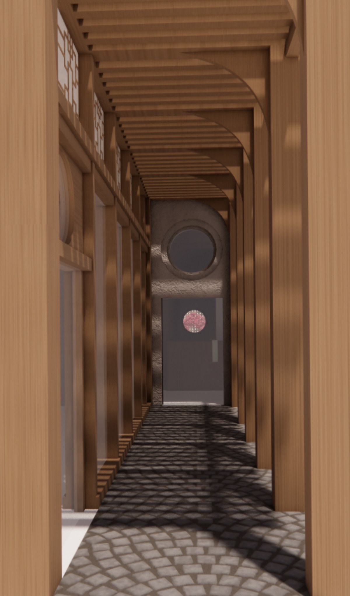 Entrance shot.