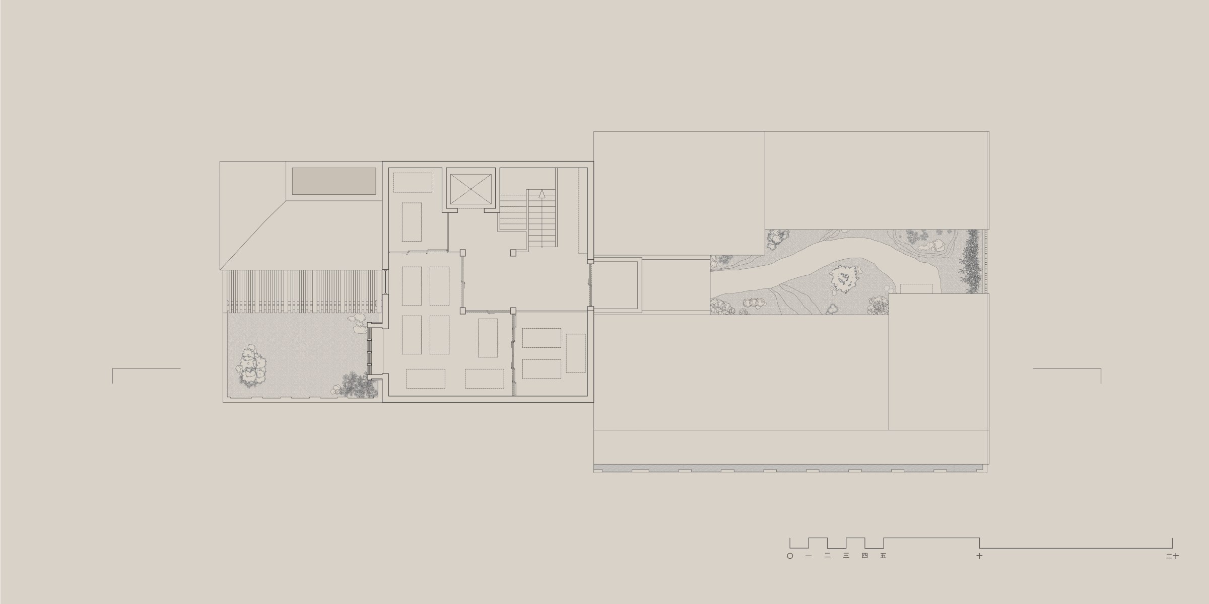 First floor plan.