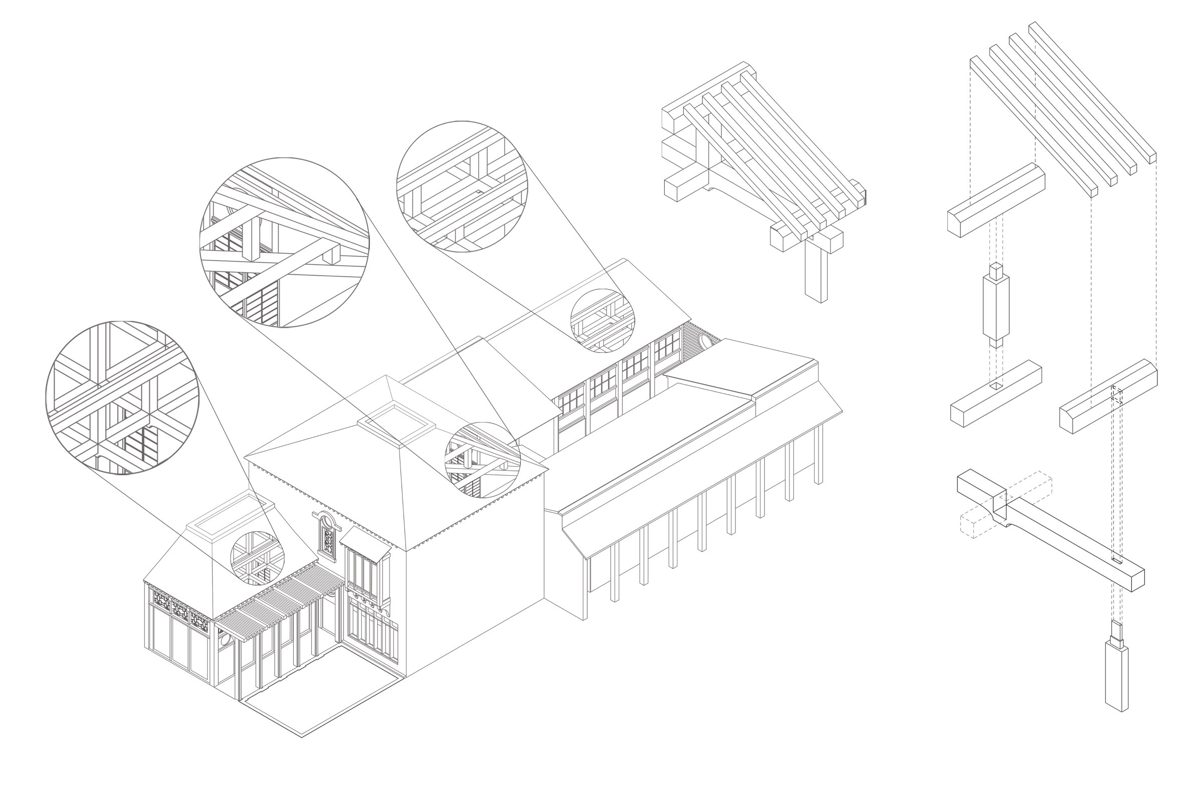 Roofing diagram.