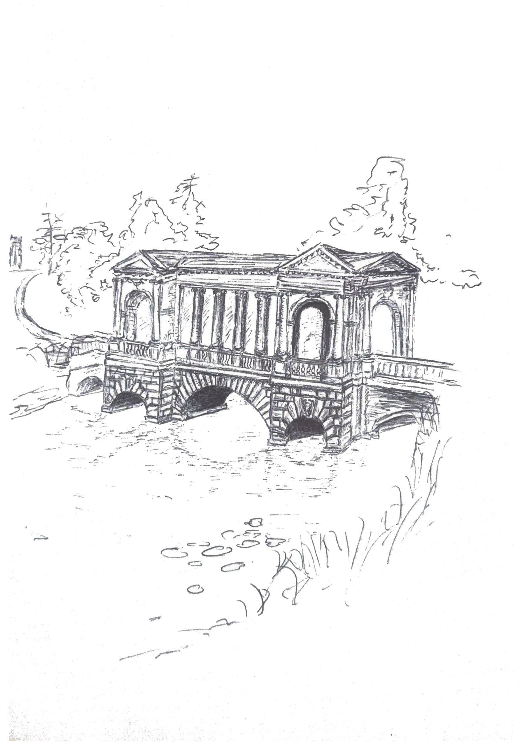 Illustration of Stowe Gardens.