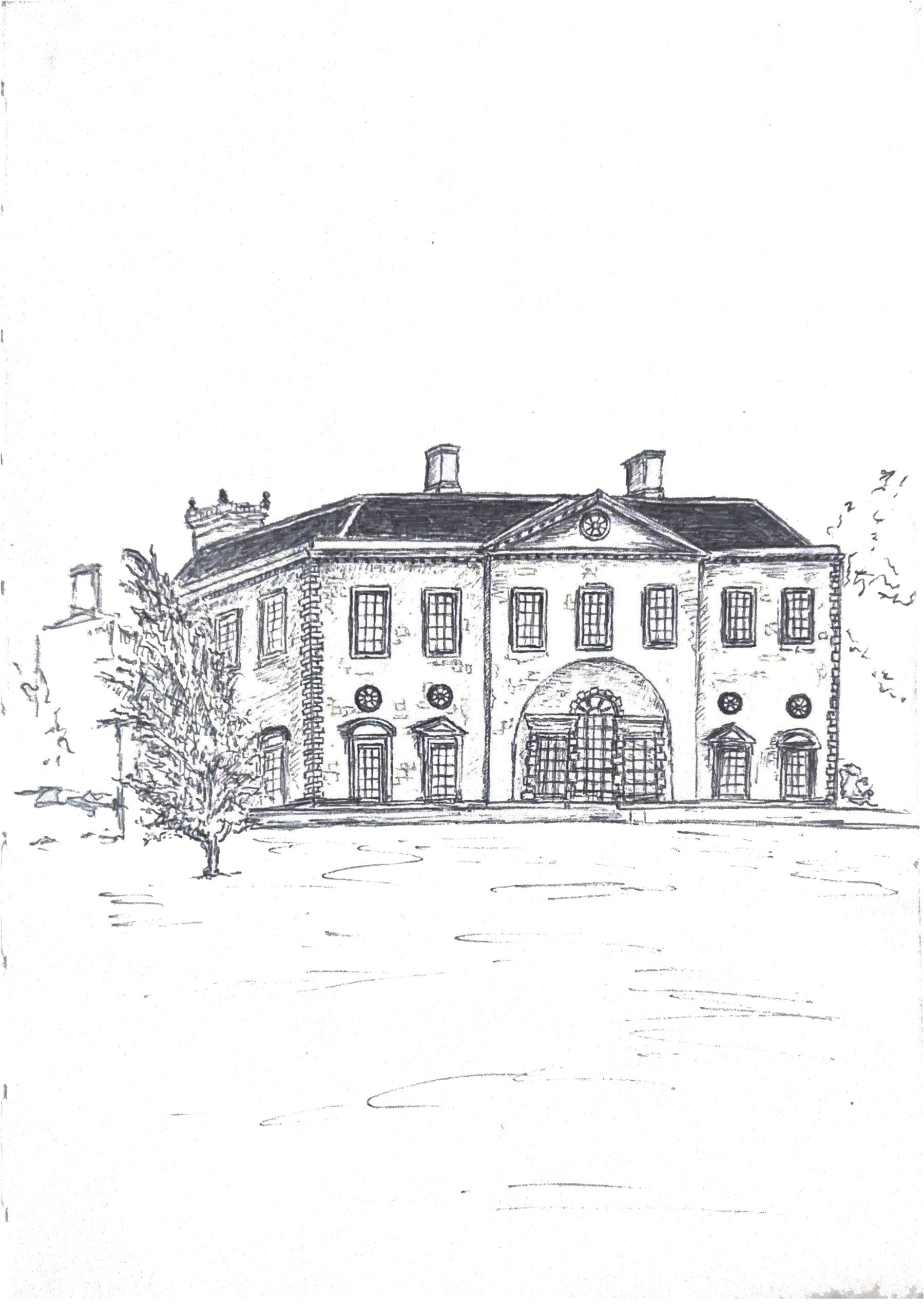 Illustration of Claydon House.