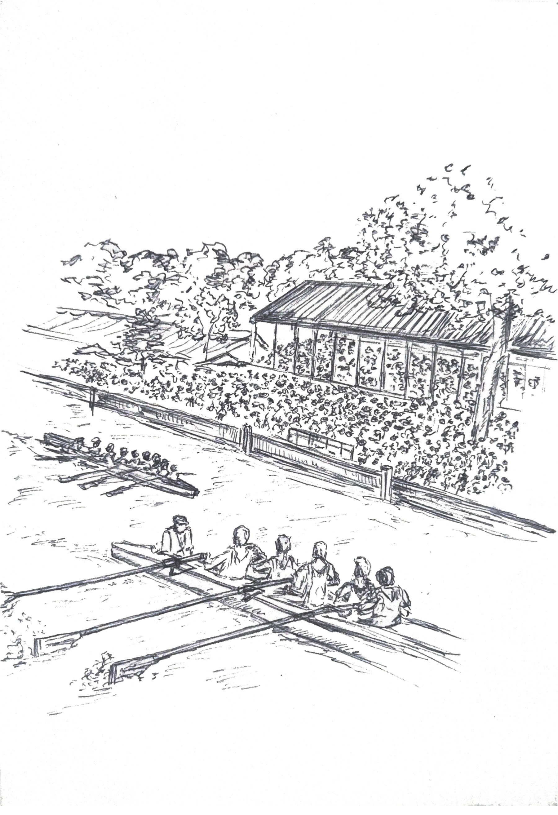 Illustration of the Henley Royal Regatta.